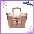 2015 wholesale custom fashion poland leather handbag